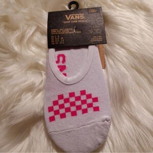 VANS Off The Wall Womens/Girls NO SHOW Liners Socks 3 Pair Sz US: 1-6